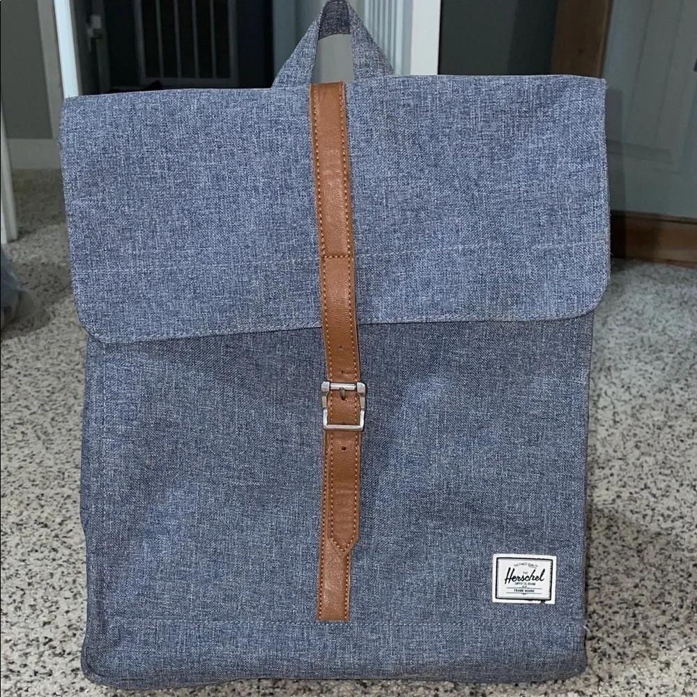 Herschel Supply Company Gray and Tan Backpack